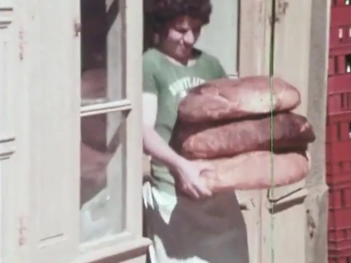 70年代法式面包法棍