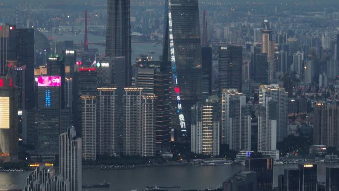 4K原素材-2022上海空城防疫标语