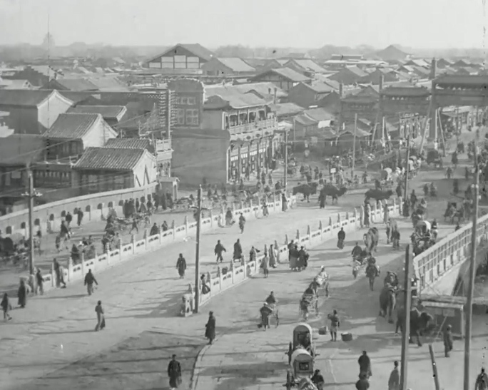 二十年代北京街景