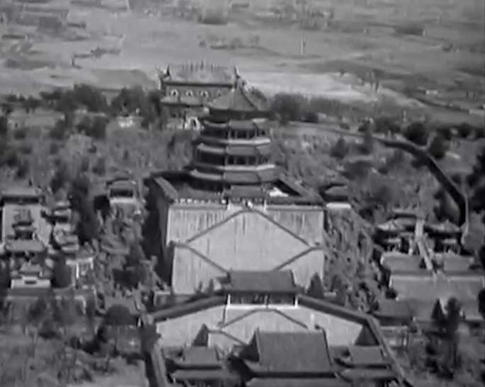 1932年高空航拍北京全城