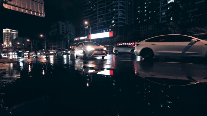 雨夜街景-延时