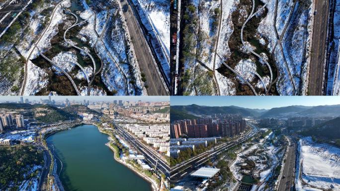 大辛河雪景