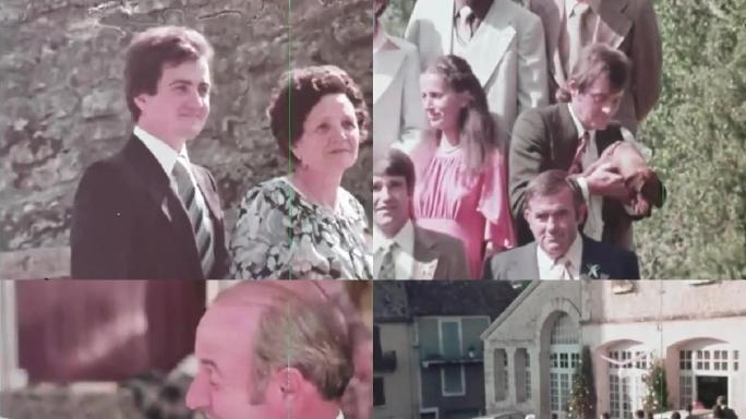 70年代西方欧洲人结婚婚礼仪式