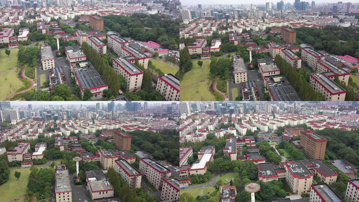 上海财经大学（国定路校区）航拍-校园3
