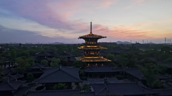 上海 松江 广富林文化遗址 上海地标空境