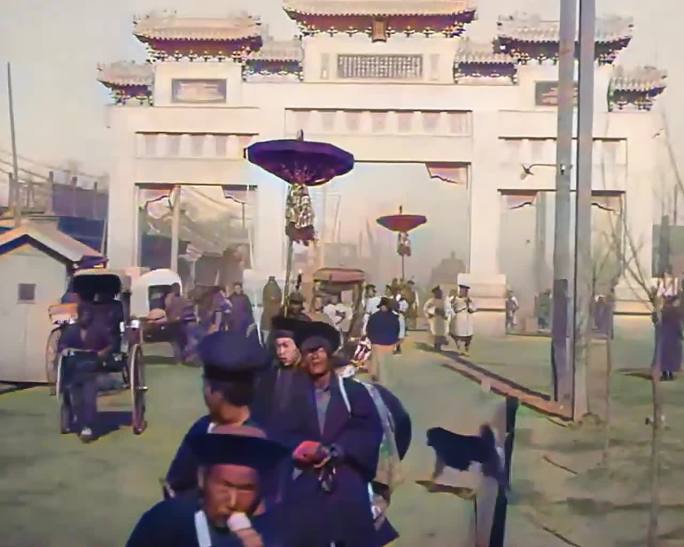 1920年代北京城影像上色版