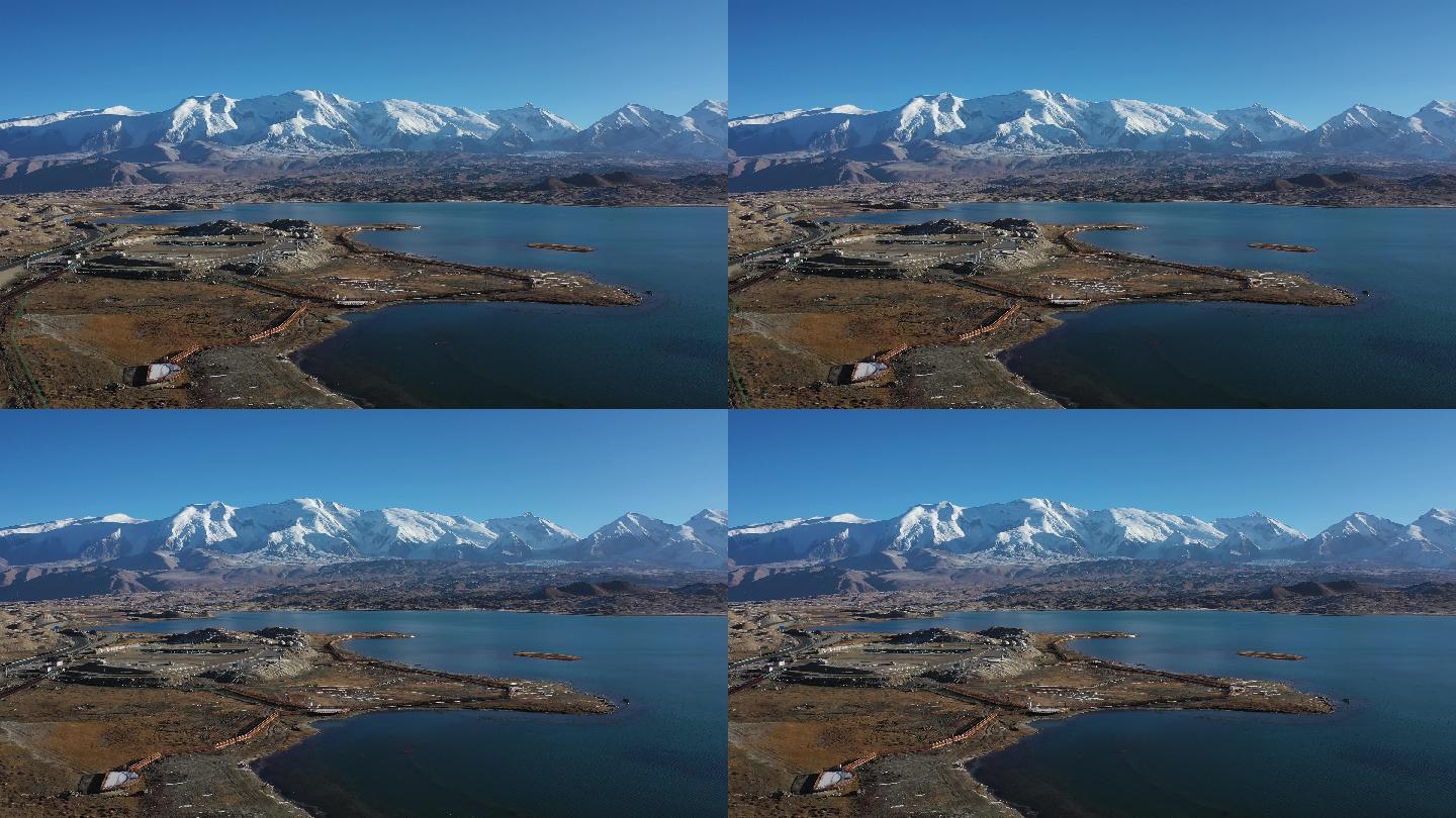 原创 新疆喀拉库勒湖公格尔九别峰自然风光
