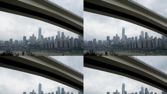 重庆渝中区延时一小段黄花园大桥