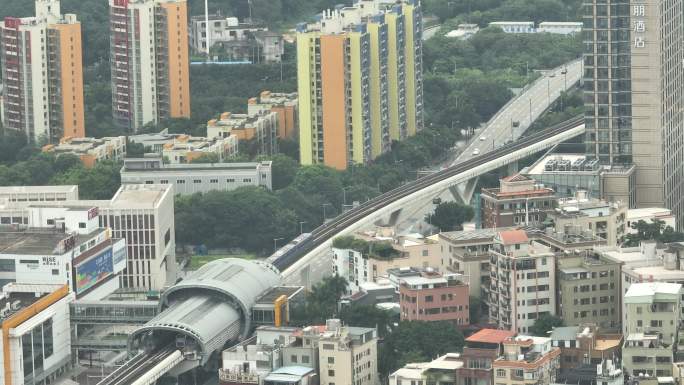 广州金沙洲地铁路线全貌