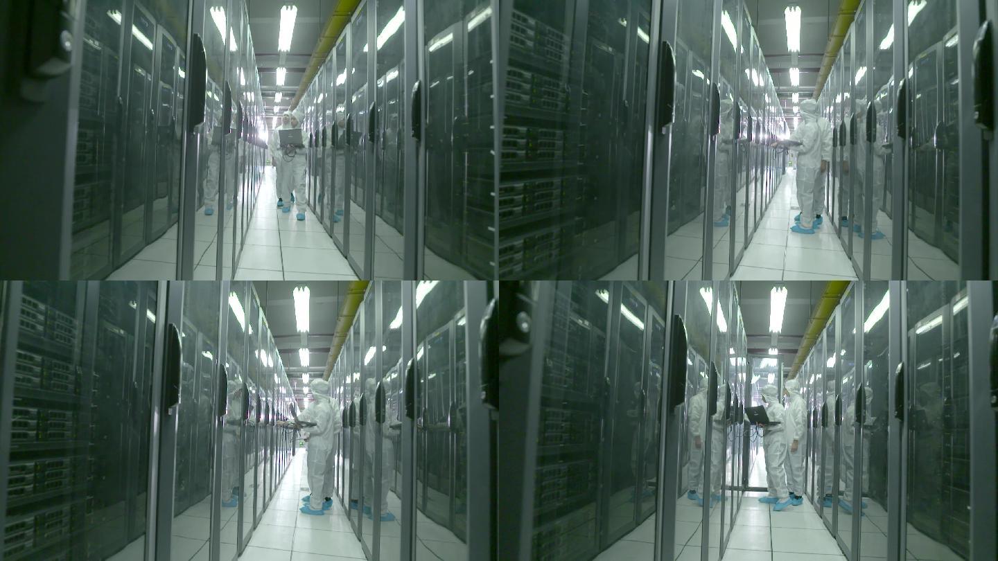 高端服务器大数据机房计算机互联网信息网络