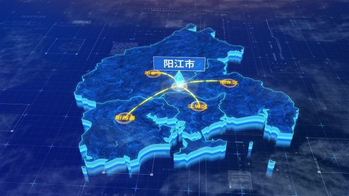 阳江市辐射全市网络地图