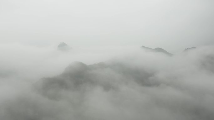 浙江温州雁荡山大龙湫景区航拍