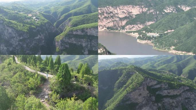 黄河丹霞地貌山西夏县双山景区