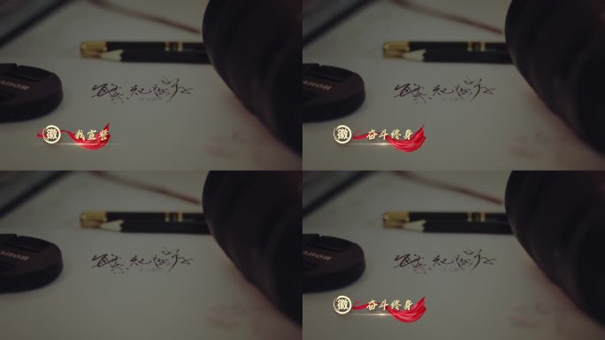 我宣誓mv