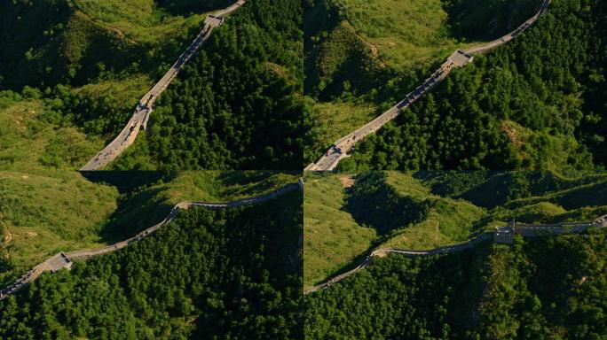 直升机航拍金山岭长城A19