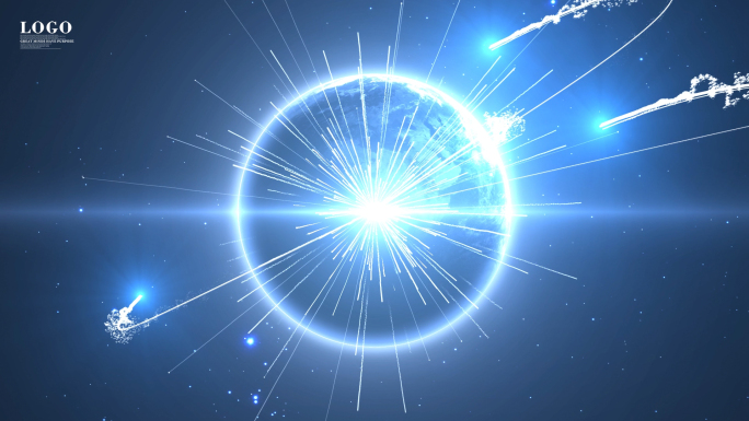 未来科技宇宙穿梭地产震撼开场视频