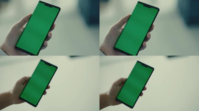 4K手机屏幕绿屏抠像