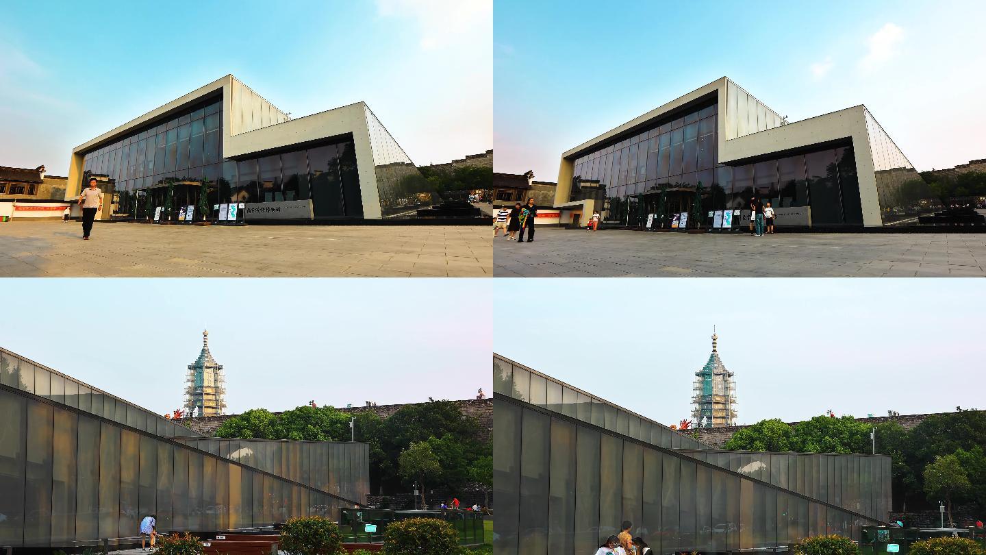 南京城墙博物馆与大报恩寺延时摄影