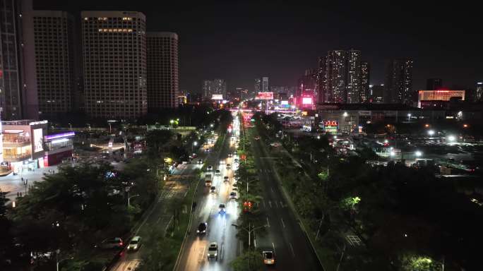 佛山南海桂城桂澜路中央都市生活区直推航拍