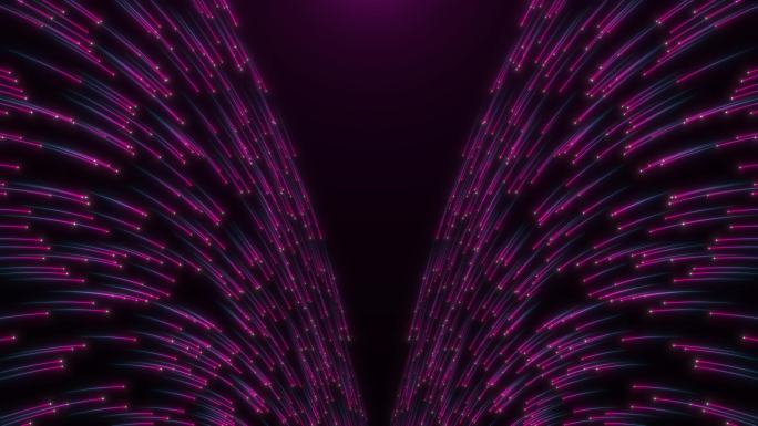 深紫粒子流
