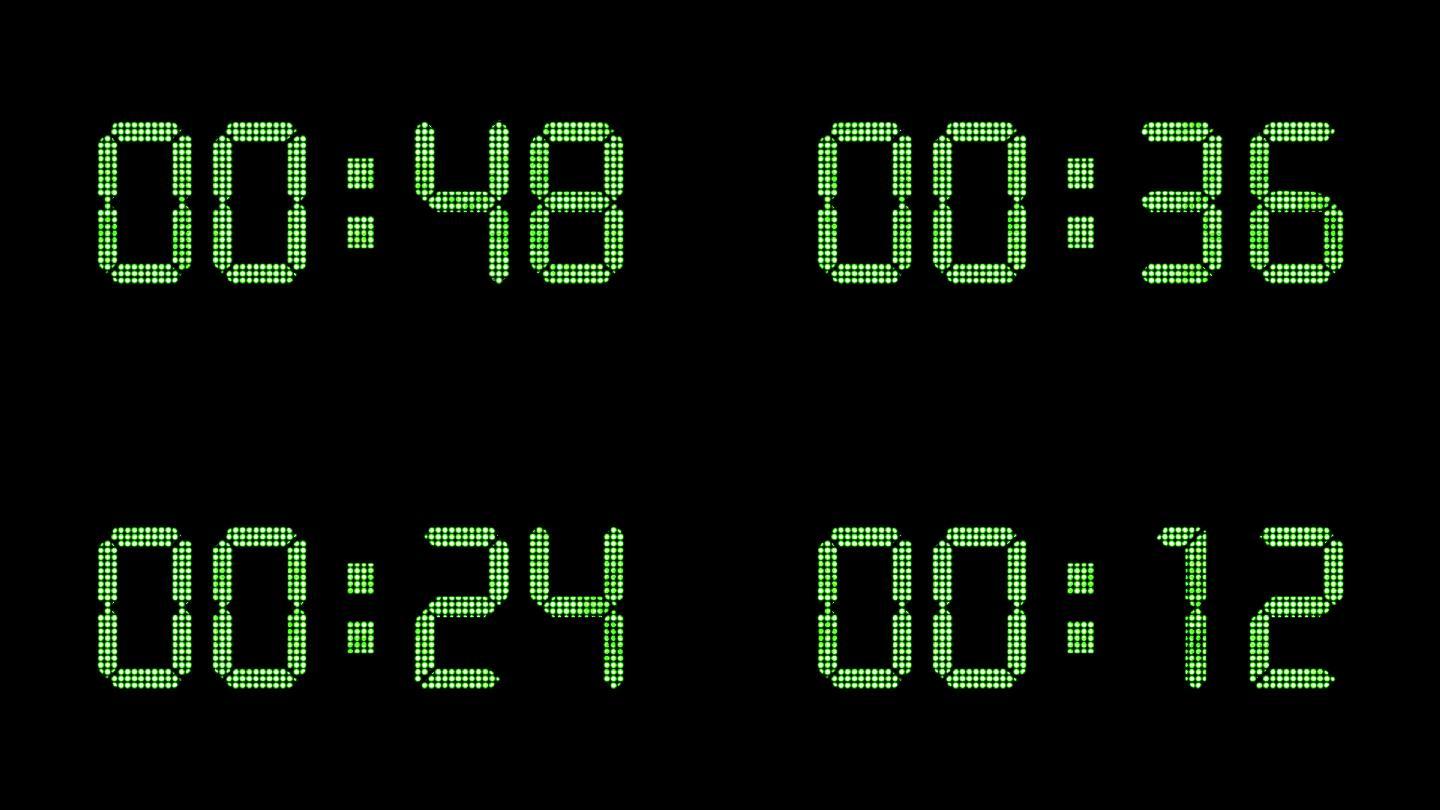 绿色星光闪耀倒计时1分钟