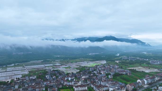 山间云雾缭绕延时摄影4K