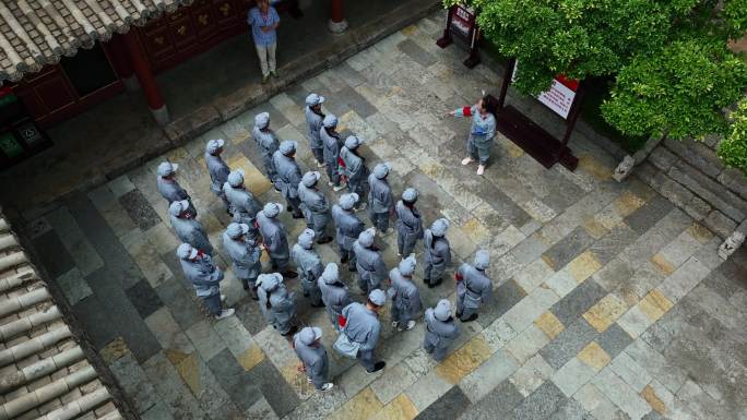 安宁八街红色教育基地航拍