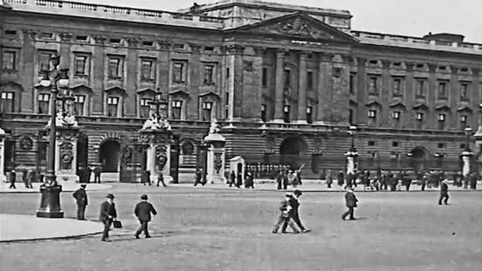 19世纪20年代英国白金汉宫皇家卫队