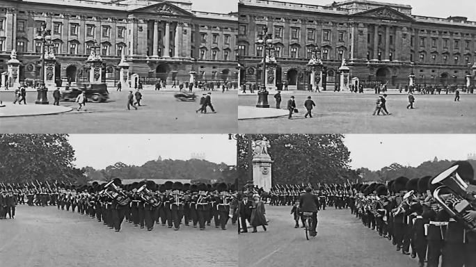 19世纪20年代英国白金汉宫皇家卫队
