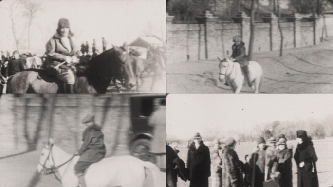 1929年在北京的美军家属