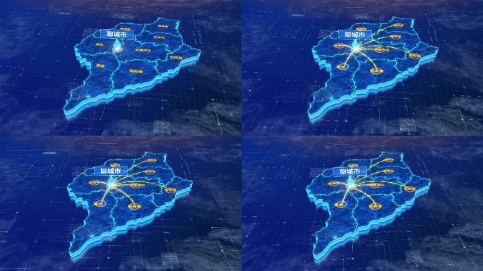 聊城市辐射全市网络地图