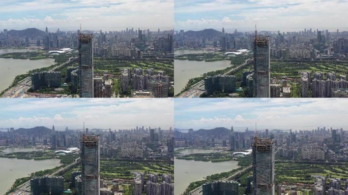 深圳湾超级总部瑧湾汇4K航拍视频