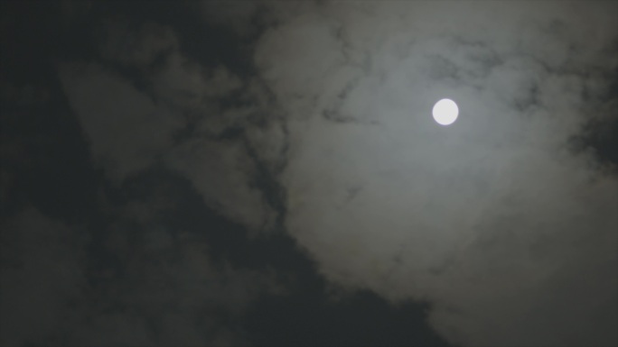 月亮，夜空 ，皓月当空