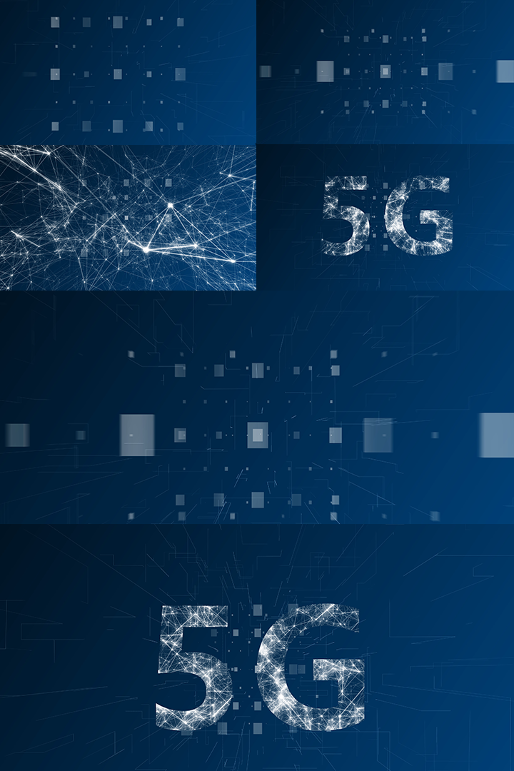 5G通讯科技传输概念视频04