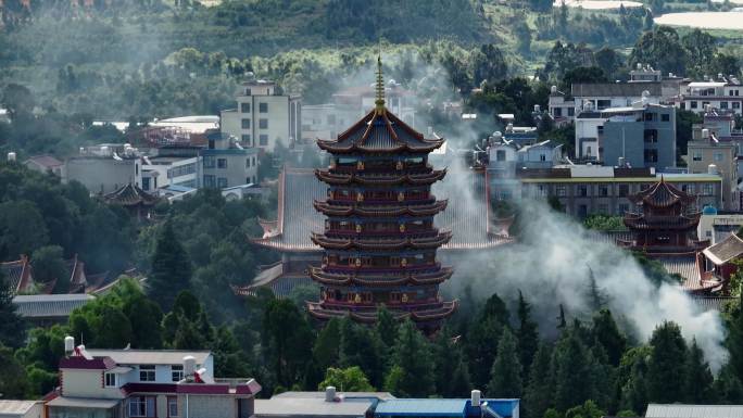 安宁八街三和寺航拍