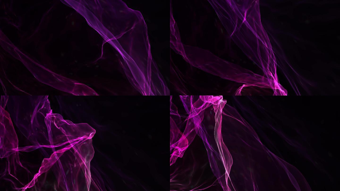 紫色丝绸之光