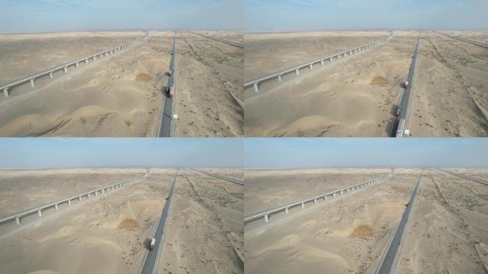 原创 新疆环沙漠和若铁路和G315国道
