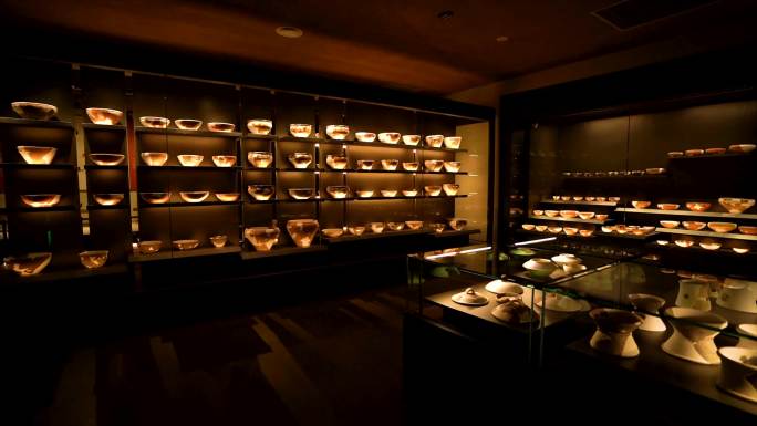 仰韶文化博物馆彩陶花纹陶器C
