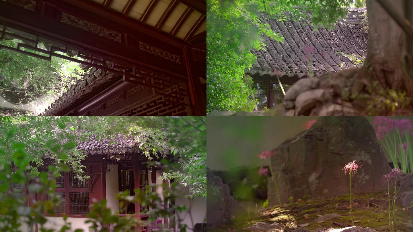 【原创】4K中式园林、中式古建筑庭院
