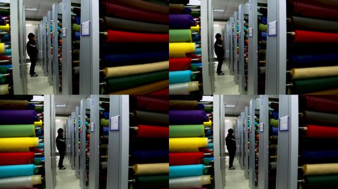 丝绸 纺织品交易