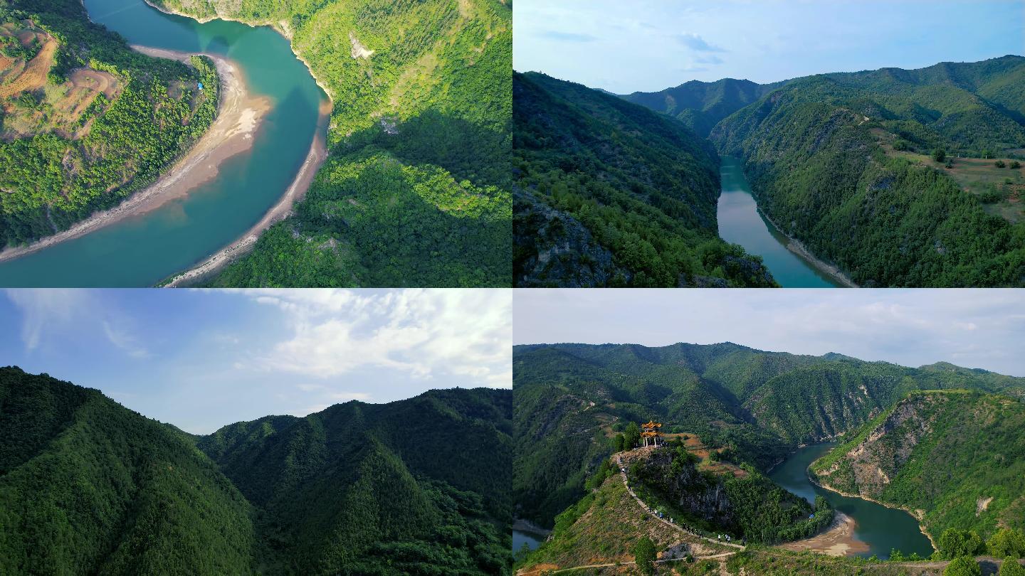 风景双龙湾东虎岭素材
