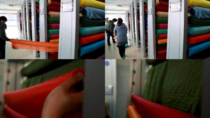 丝绸 纺织品交易