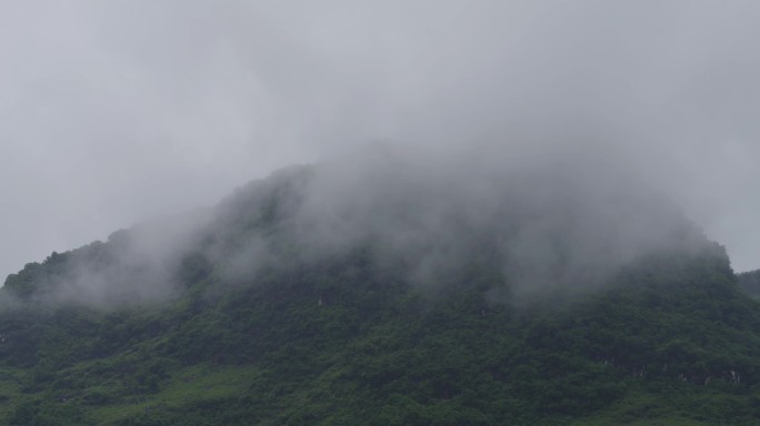 山 雾 雾景 延时云雾