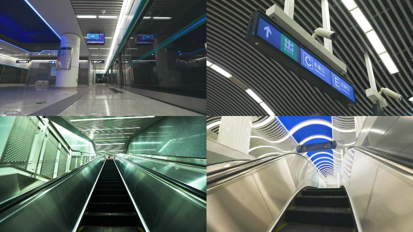 北京地铁8号线交通枢纽电梯闸机万源大红门