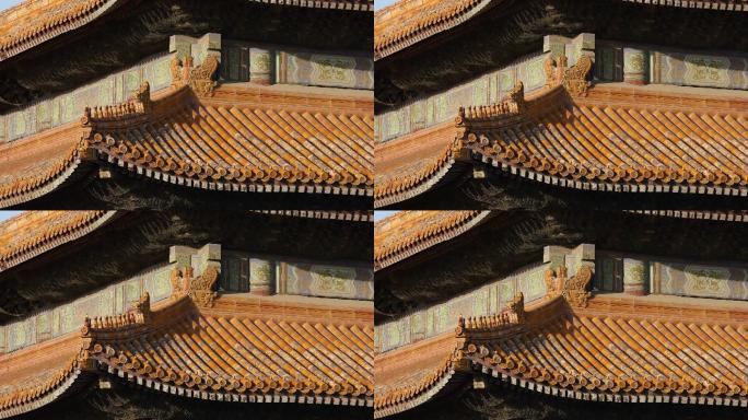 秋天的故宫博物院4k视频素材古都