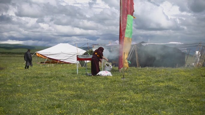 四川宣传片记录片阿坝藏族家庭生活摄影