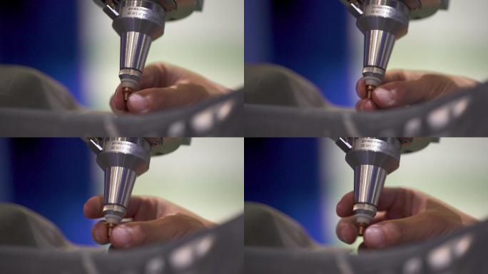 工厂车间 数控机床 安全检测 机械加工