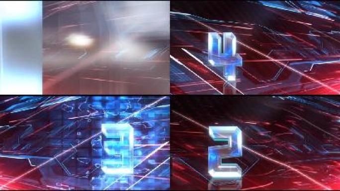 超宽屏五秒倒计时