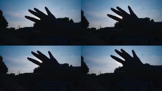 【1080p】手指触摸阳光