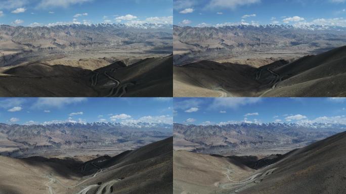 新疆 帕米尔高原  雪山 蟠龙古道